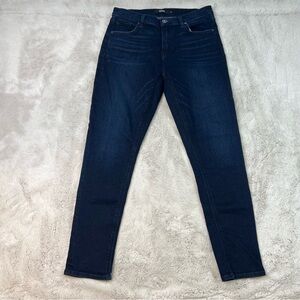 Hudson Jeans Womens Size 27 Lana Boyfriend Stretch Dark Wash Denim